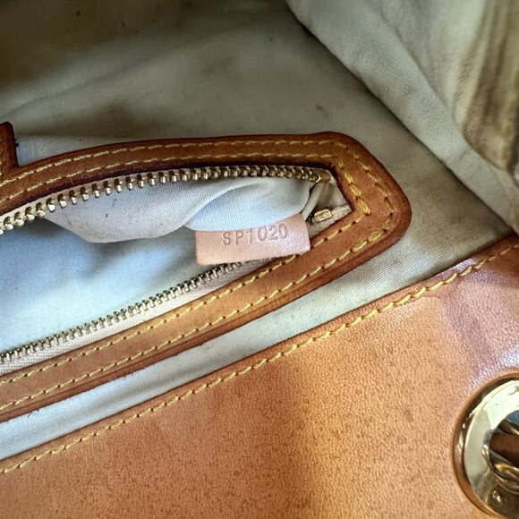 LOUIS VUITTON Monogram Mini Camille Chain Strap Shoulder Bag Blue crossbody bag - Picture 8 of 8